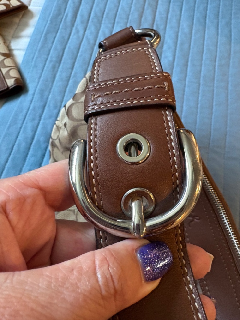 Authentic Coach Soho Hobo Bag - Picture 8 of 9